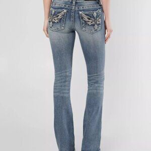 EUC Miss Me Mid-Rise Boot Stretch Jeans--sz 29